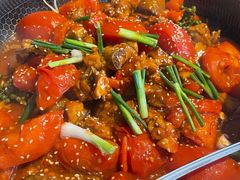 -贵州辣子鸡番茄鸡