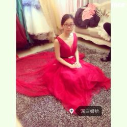 点击看大图 深白婚纱礼服-深白婚纱艺术馆(王府壹号店)