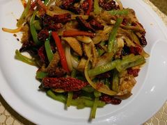 辣爆羊肚丝-巴扎美食·新疆菜·西域歌舞表演餐厅(新疆大厦店)