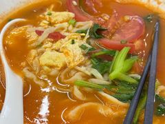 番茄鸡蛋手擀蛋清面-肖妈妈手擀面(武夷店)
