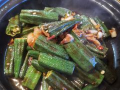 砂锅酱汁秋葵-闽上鲜·福建菜(龙湖滨江天街店)