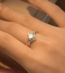 -钻石小鸟钻戒婚戒定制(石路店)