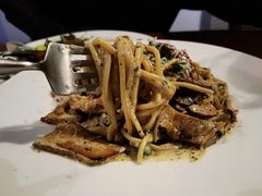 黑松露菌菇鸡肉奶油意面配温泉玉-77COM好吃的意大利菜(老城根店)