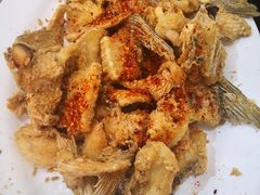 椒盐鱼骨腩-联邦酒楼