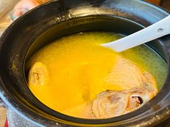 崂山泉水鸡-崂山水果园农家宴(泉水鸡店)