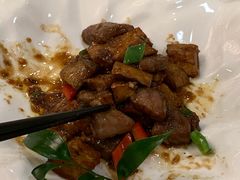 松板肉爆灵芝菇-汇贤府·李氏鲁菜(五棵松店)