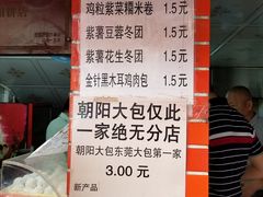 菜单-朝阳东莞大包第一家