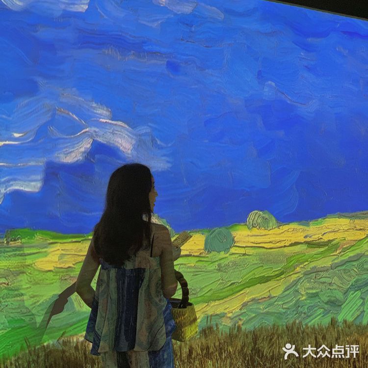 青岛展览🖼沉浸式梵高星空画展‼️巨好拍📷