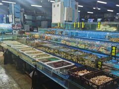 自助取餐区-渔人湾码头海鲜市场负二楼