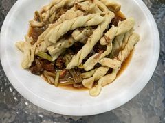 豆角排骨焖卷子-闻道食府烙饼卷带鱼(原车耳营店原大觉寺店)