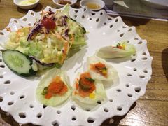 三文鱼沙拉-紫霞门韩国料理烤肉(深南东路店)