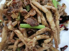 干煸茶树菇-杨记小骨头羊杂馆(南五马路店)