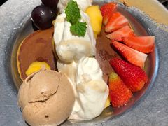 热香饼加冰淇淋满分-幸邻食堂
