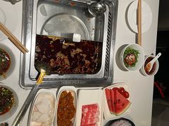 经典麻辣锅底-海底捞火锅(外滩店)
