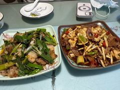 青蒜回锅肉-良泉足疗