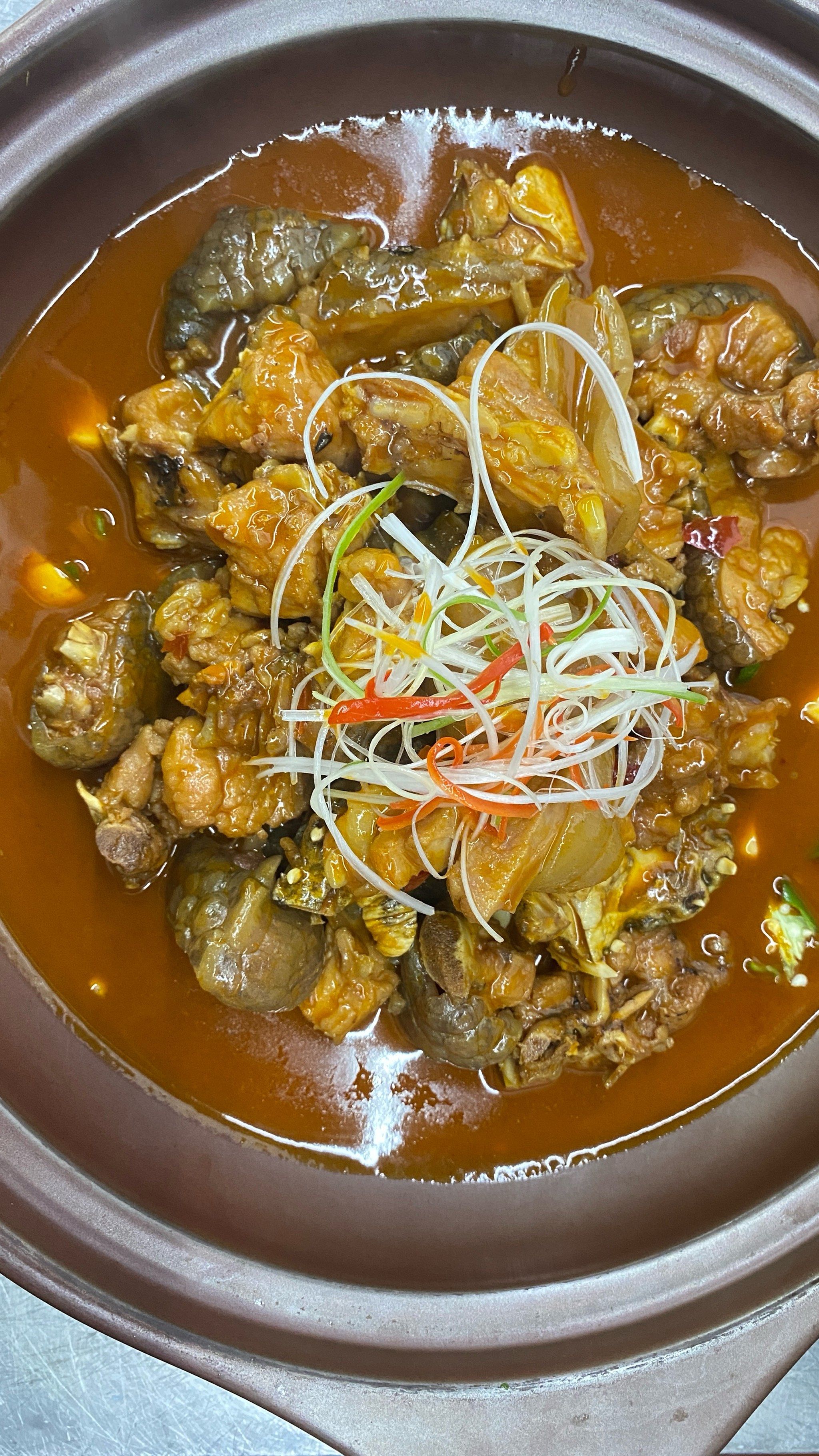 特色菜今日之选,红烧鳄鱼