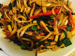 酸萝卜炒鱿鱼-壹盏灯(惠农店)