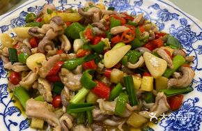 Stir-Fried Pig's Tripe