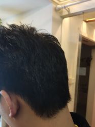 -极客侠男士假发定制补发