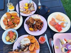 -JW万豪厨房餐厅·滨海草坪烧烤·海鲜·海景(三亚绿发山海天JW万豪酒店)