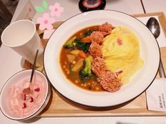 炸鸡块咖喱蛋包饭-池奈·咖喱蛋包饭(熙地港店)