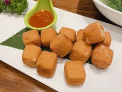 但记特色一口脆皮豆腐-黄但记老店·陈村粉食府