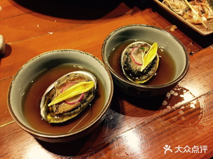 万岛日本料理铁板烧(静安店)鲍鱼图片