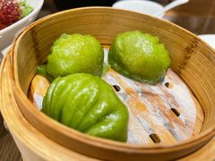 菠菜水晶虾饺子-菲住布渴酒店中餐厅(阿里巴巴西溪园区店)