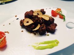青芥香蒜牛肉粒-唐廊烤鸭店(工体店)