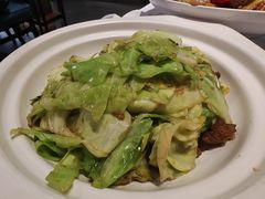 猪油渣炒牛心菜-眉州东坡(上海中心店)
