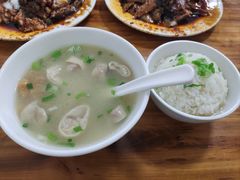 肥肠豆汤-温记府廟豆汤饭·始于1955年(海椒店)