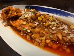 秦府酥骨海钓大黄鱼-北京王府井希尔顿酒店·秦唐中餐厅Chynna