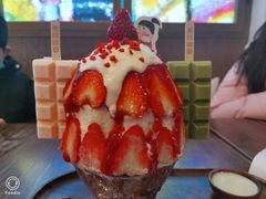 草莓抹茶冰-WONDER ICE 萬得冰田(建設路总店)