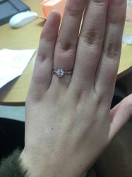 点击看大图 -钻石小鸟钻戒婚戒定制(石路店)