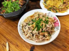 白灼鸭肠-海口滨海新村143号海南老字号炒菜店