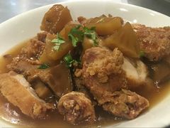 凤梨鸡肉-一味无二绿食坊-日月潭餐厅