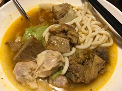咖喱牛腩汤乌冬加云吞-南都咖啡西餐厅(天誉店)