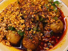 虎皮鹌鹑蛋-拈签一笑黄牛肉辣卤串串