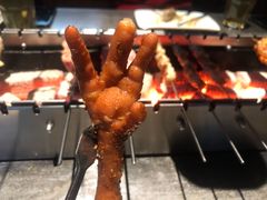 烤鸡爪-很久以前羊肉串(簋街店)