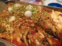荔枝香辣清江鱼-鱼酷活鱼烤鱼(恒隆广场店)