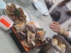 小葱拌黄蚬子-渔娘渔家丹东海鲜(东直门店)