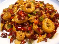 干煸肥肠-望海湾·清真餐厅