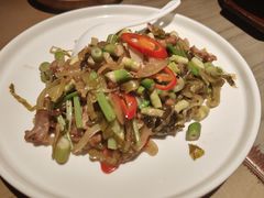 酸菜鲜笋炒猪五花-上屿水产(鼓浪屿一店)