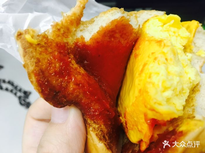 麦当劳(王顶堤店)吉士炒双蛋堡图片 - 第4张