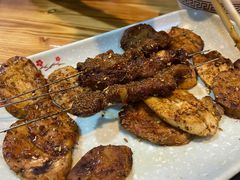 -特色油边心管烤串
