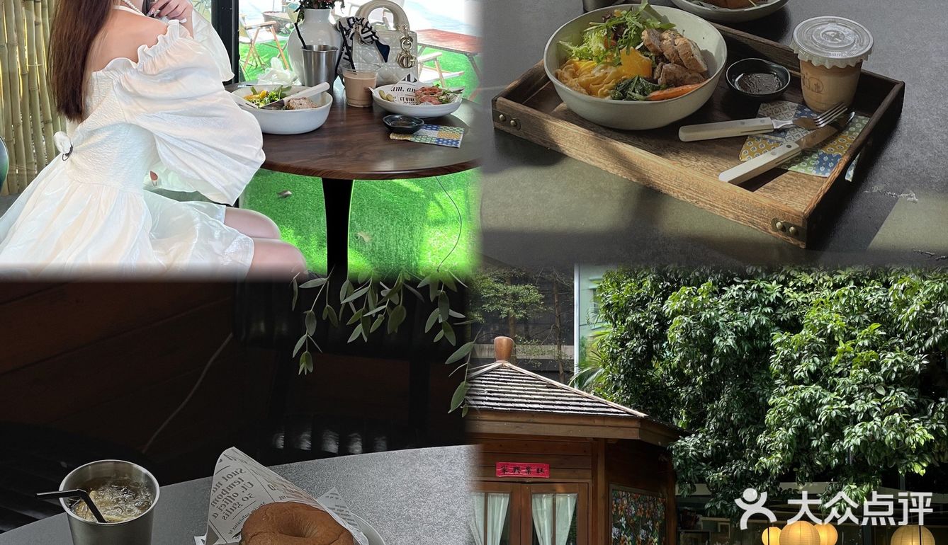 发现一家藏在星河城的森系简餐cafe️