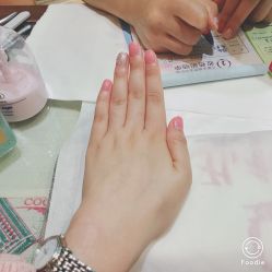 -孔雀手美甲美睫护理