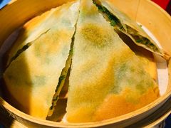 手工韭菜馅肉饼-湘轩·土菜研究院(光大店)