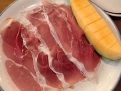 圣丹尼火腿配密瓜-PIZZA BIANCA(万象城店)