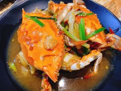 姜葱炒蟹-争鲜·鲍鱼鸡煲(美邻中心店)